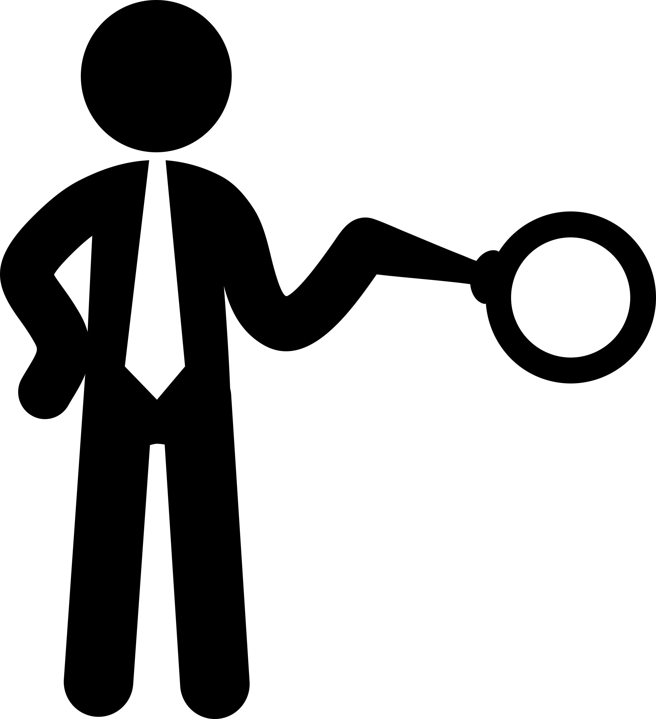Businessman With Searching Tool Tracing Svg Vector Free Vectors